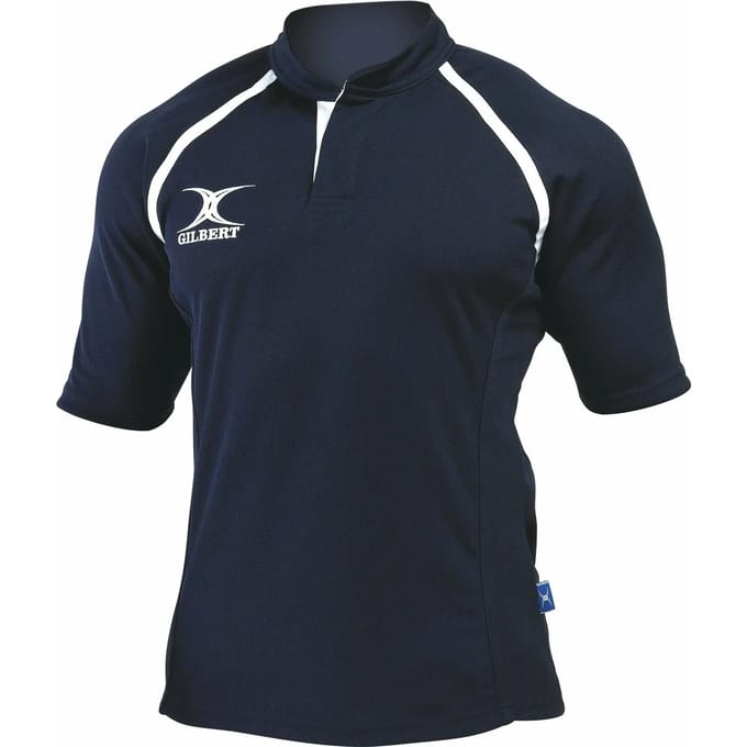 Gilbert Shirt Xact Ii Navy 12-13