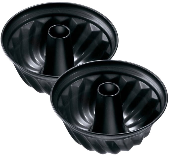 Set van 2 Kouglofvormen 22 cm Zenker Black Metallic
