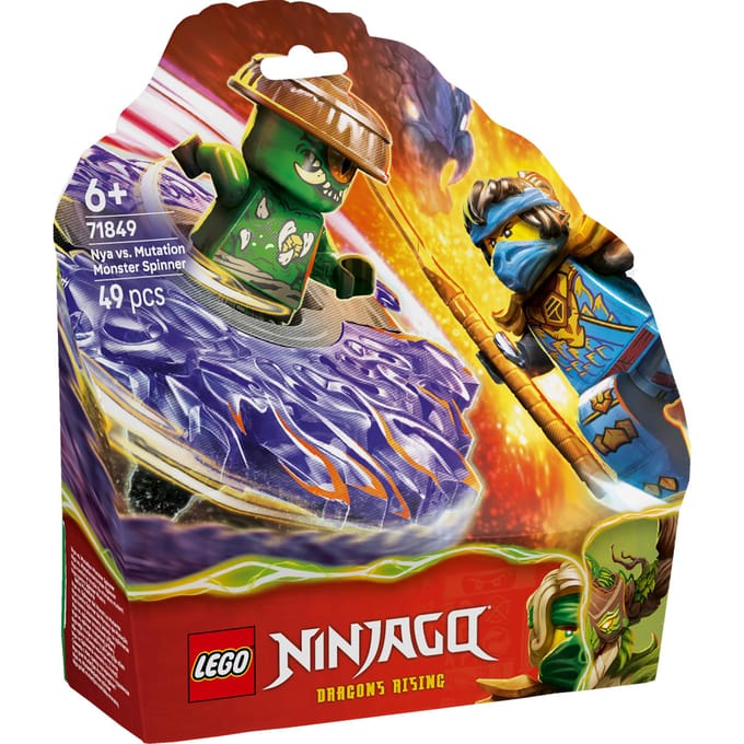 LEGO Ninjago LEGO® NINJAGO 71849 Nya versus mutatiemonsterspinner (71849)