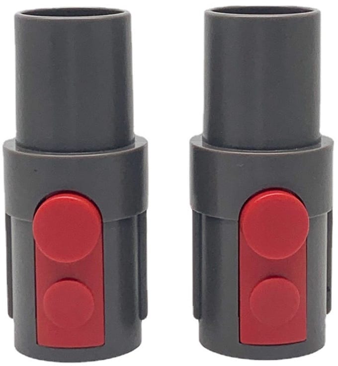 Stofzuigerslang adapter, geschikt voor Dyson, 32mm adapter, geschikt voor V7 V8 V10 stofzuiger, set van 2