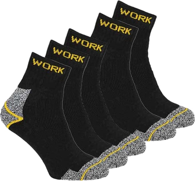 Work werksokken | kort model | Maat 43-46 | voordeelpak 20 paar