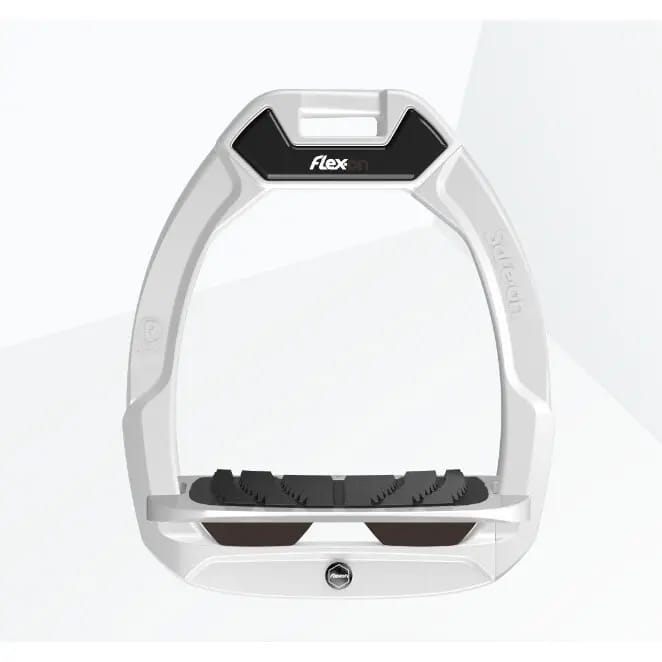 Veiligheidsstijgbeugels Rijdend Hellend Grip Wit/Grijs/Bruin Flex-On Safe-On
