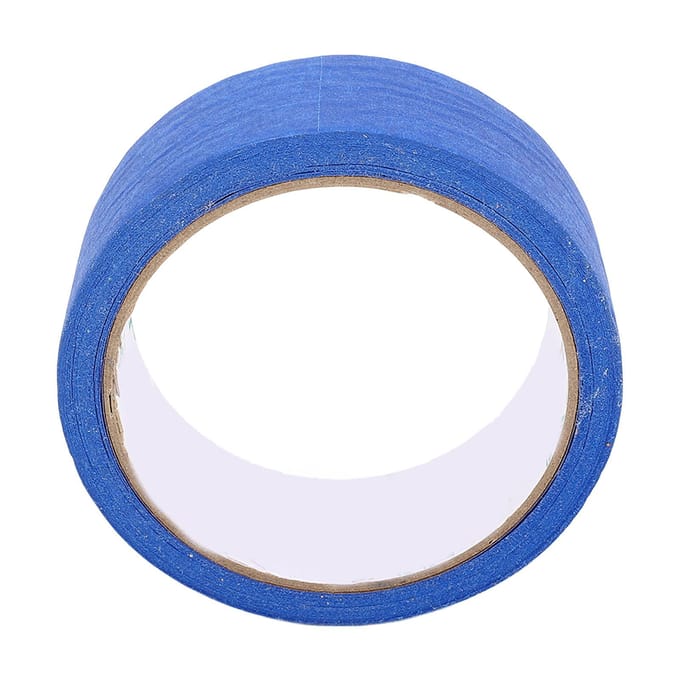 10 Rollen Schilderstape Bulk Blauw Muurverf Multi-Oppervlak Afplakken Afwerken Huisdecoratie blue