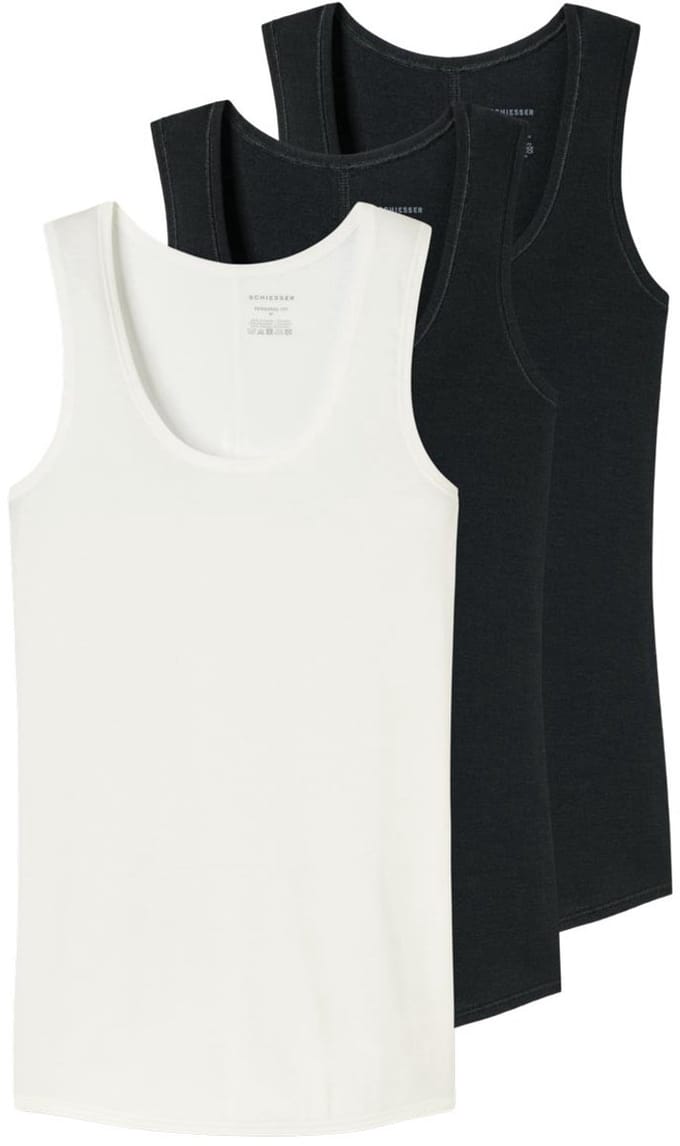 Schiesser Dames onderhemd 3 pack Personal Fit