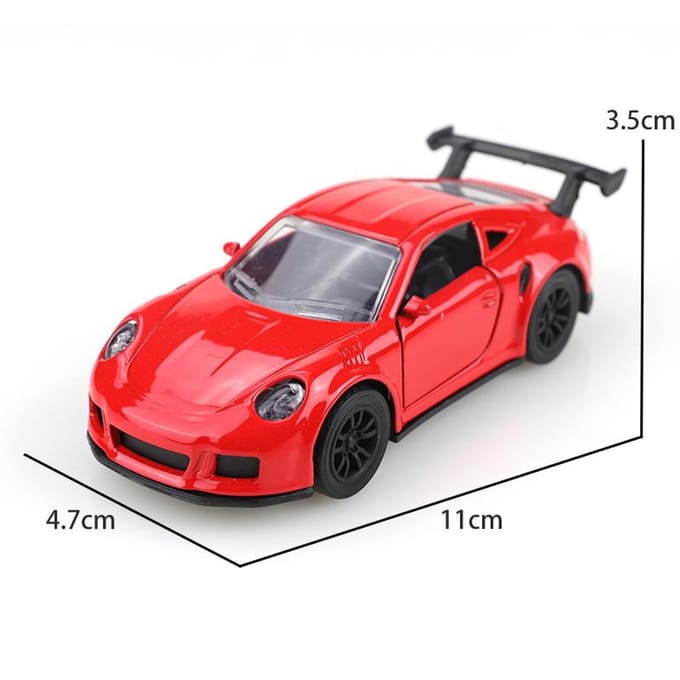 (Verpakt) 1:38 Legering 911 Pullback Raceauto, Simulatie Raceauto, Kinderen's Legering Speelgoedauto