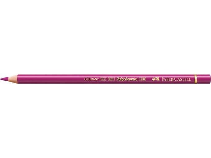 Kleurpotlood Faber Castell Polychromos 125 purper middel doos met 6 stuks