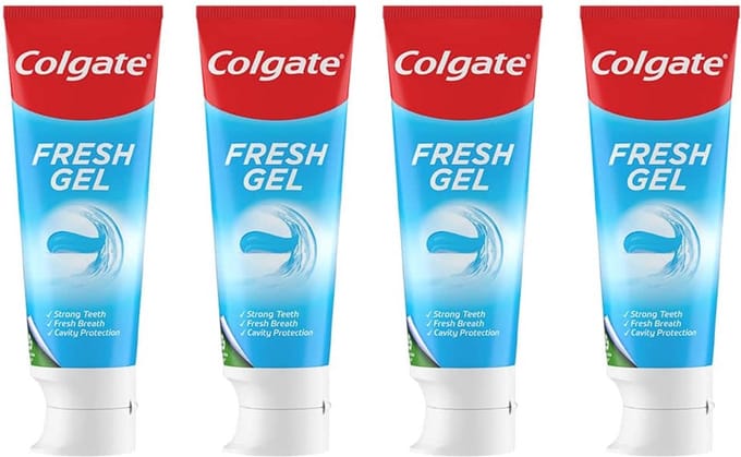 Colgate Tandpasta - Fresh Gel - Voordeelverpakking - 4 x 75 ml