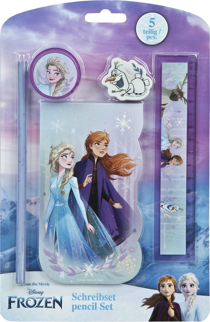 Frozen schrijfwarenset - 5 delig