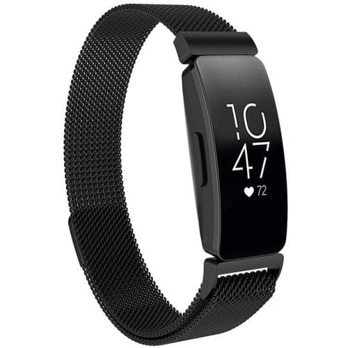 Fitbit Inspire  Milanese band (zwart) - Afmetingen: Maat L
