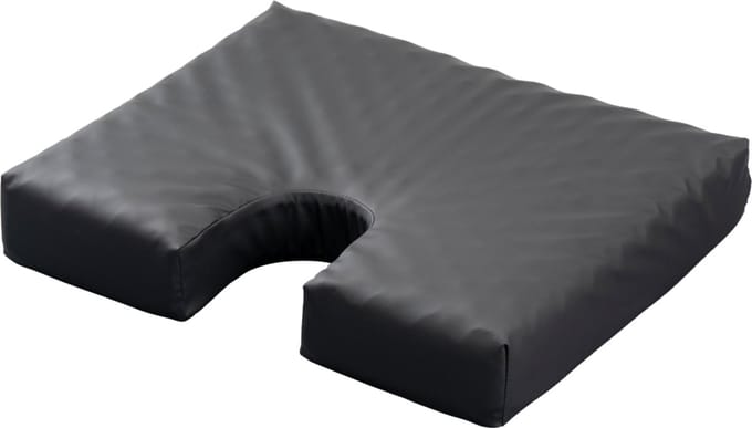 MultiMotion- Orthopedisch zitkussen met stuituitsparing - Anti-slip - Koordjes - 7,5 cm