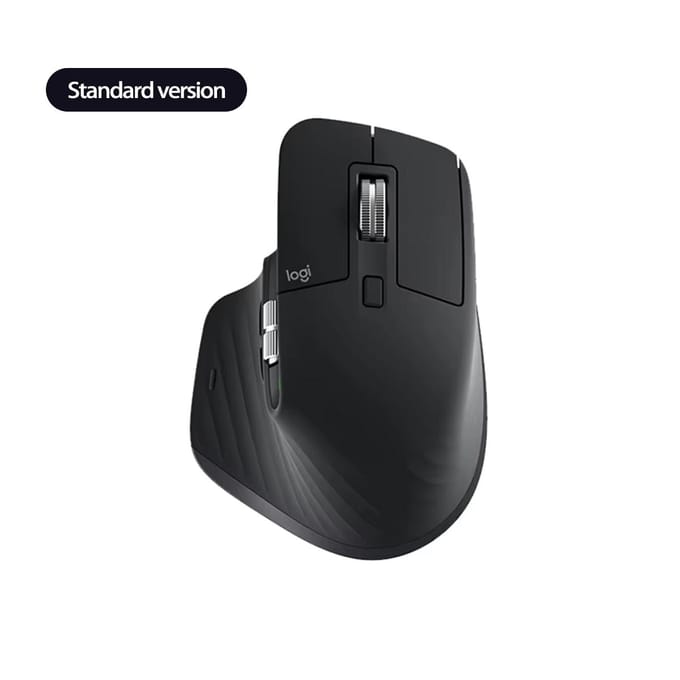 Logitech Master Series MX Master 3S Draadloze Bluetooth Muis Ergonomische Kantoor Stille Muis met Draadloze Ontvanger