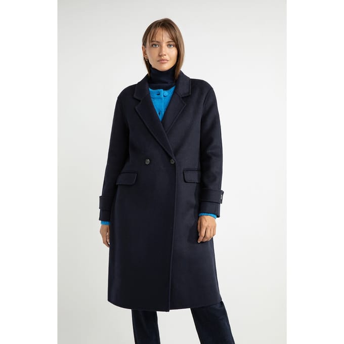 Josephine & Co Sandro Coat Navy Taglia: 36 | Giacche invernali Outlet | Donna | Blu