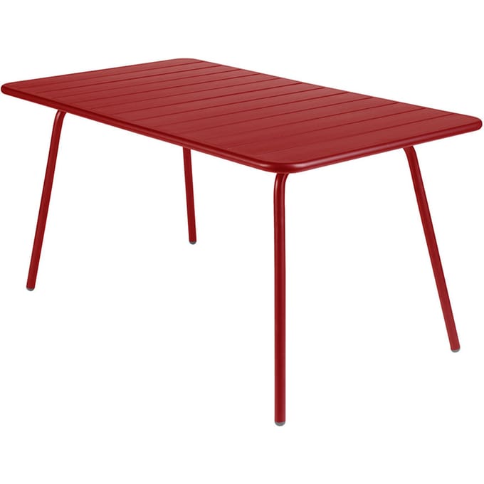 Fermob LUXEMBOURG tafel - 43 chili mat - 207 x 100 cm