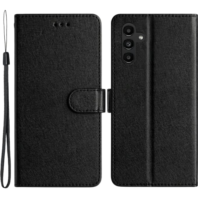 Mocaa Samsung Galaxy S24 FE Slim-Fit Bookcase Hoesje Zwart