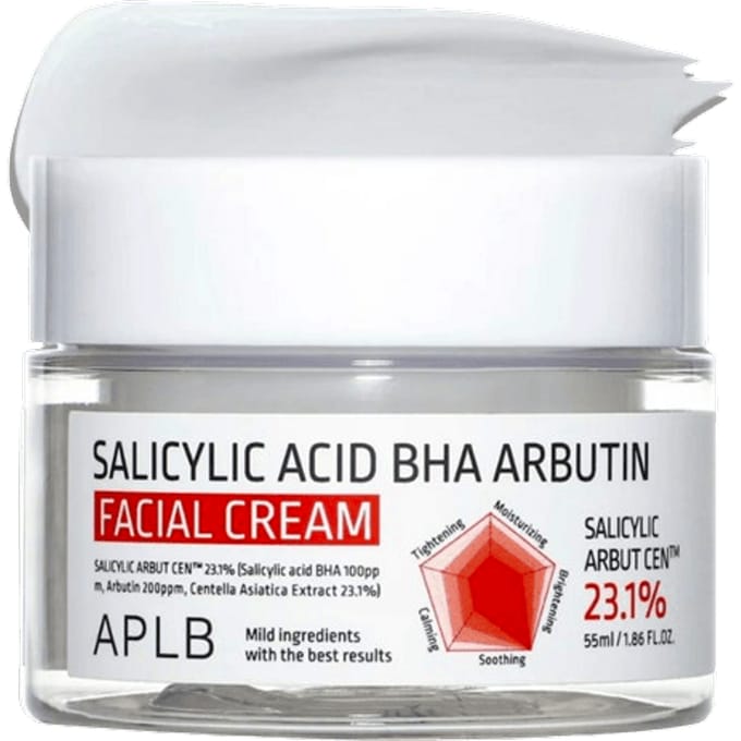 APLB - Salicylic Acid BHA Arbutin Facial Cream 55ml - Gezichtscrème