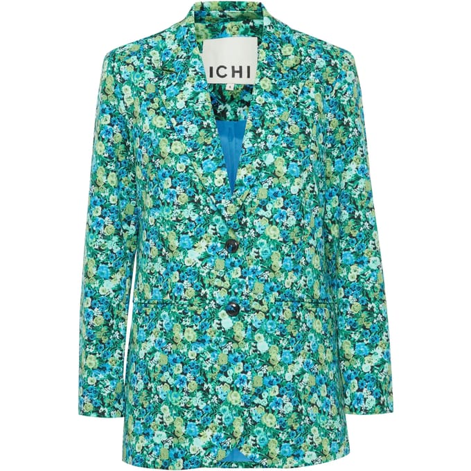 Oversize geprinte blazer voor dames Ichi Kate