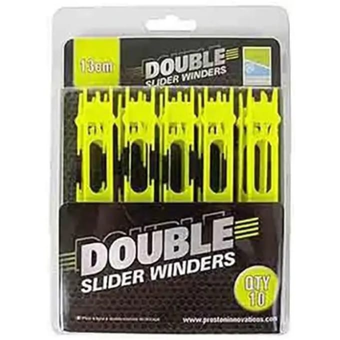 Tweepolige opwikkelaars Preston Winders 13cm jaune (x10)