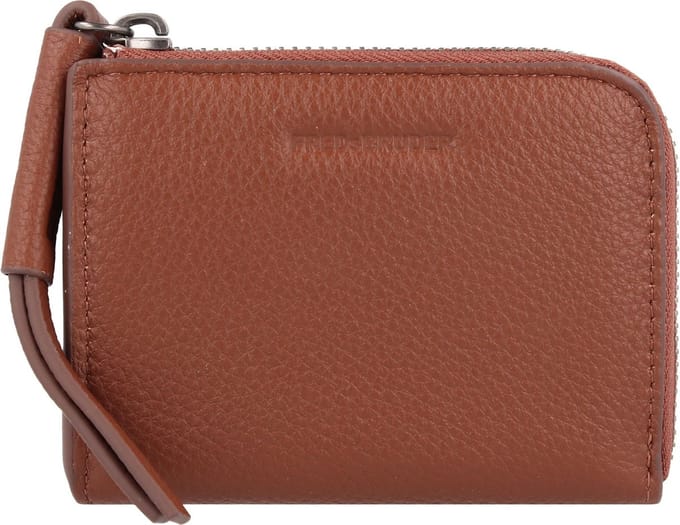 FredsBruder Nea Portemonnee Leer 11 cm - Dames - Horizontaal - dark-amber