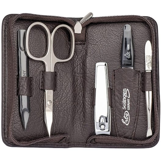 ERBE Manicure-etuis Etui met rits, 5-delig Nagelaccessoires Unisex