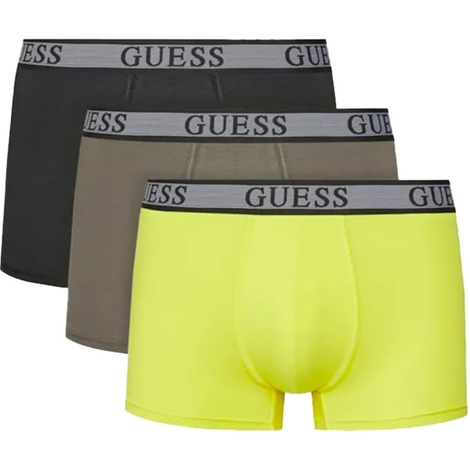 Guess herenboxershorts, set van 3 klassieke