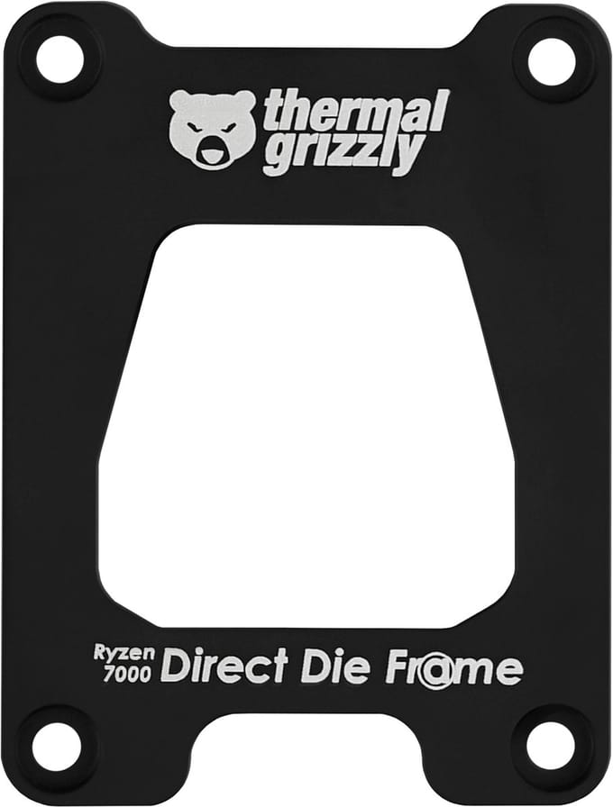 Thermal Grizzly TG-DDF-R7000-R - Contact Frame CPU - Ryzen 7000 Direct Die Frame - zwart