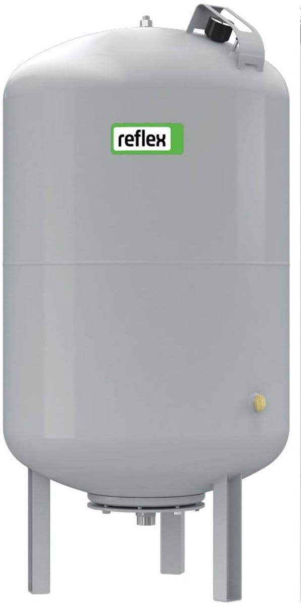 Reflex Winkelmann Reflex G 200, staand membraandrukexpansievat, grijs, 6/3.5 bar, 8519100