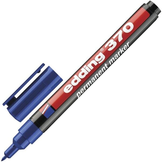 Edding Permanente Stift 370 1 Mm Blauw