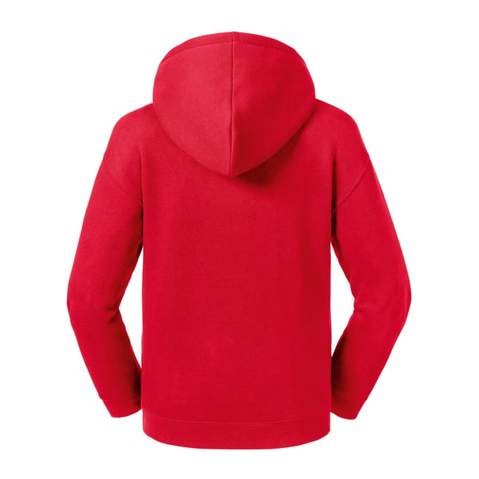 Russell Kinderen/Kinderen Authentieke Sweatshirt met kap (Klassiek rood)