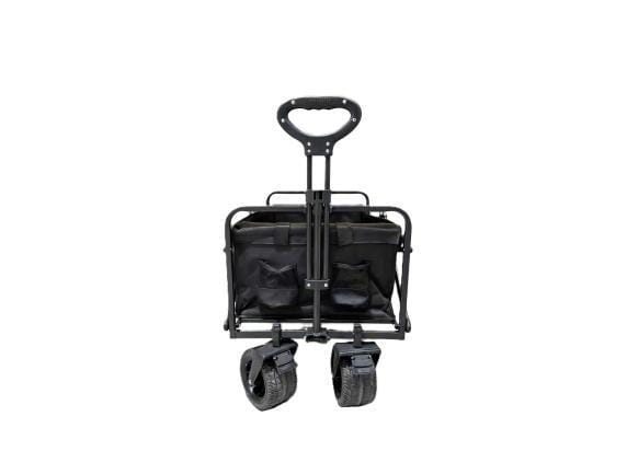 Opvouwbare bolderkar met remmen 84x45x66-100cm Zand & strand