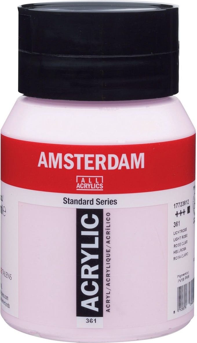Amsterdam Standard Acrylverf 500ml 361 Lichtroze