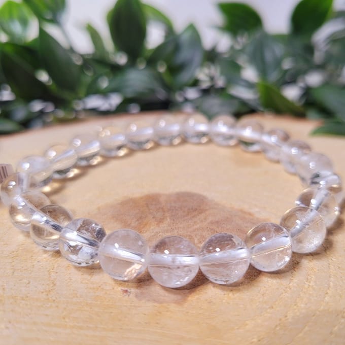 Bergkristal Armband 8mm