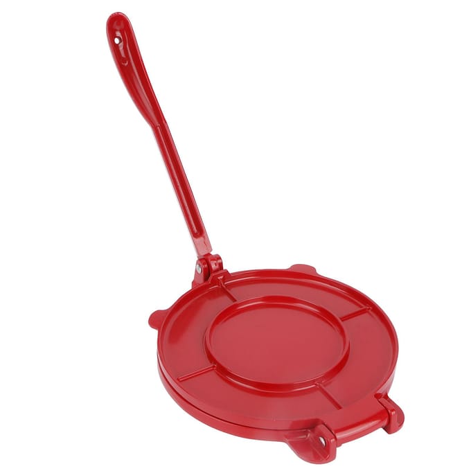 8in Tortillamaker Aluminiumlegering Bloem Deeg Persgereedschap Keuken Bakaccessoire pink