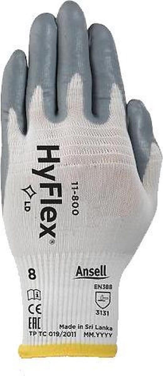 Ansell HyFlex Foam - werkhandschoenen - 11-800 - maat 9
