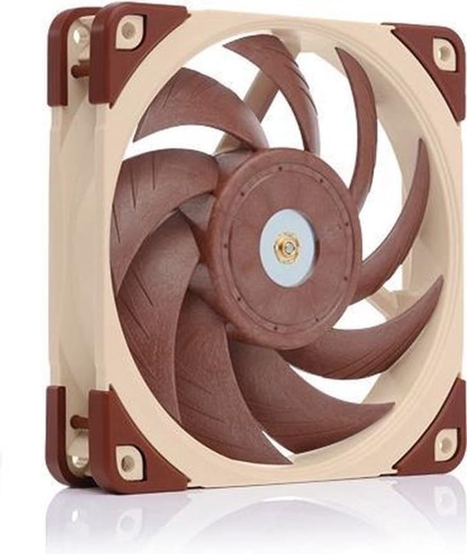 Noctua NF-A12x25 5V PWM - Case ventilator - 120mm - Brown - 21 dBA