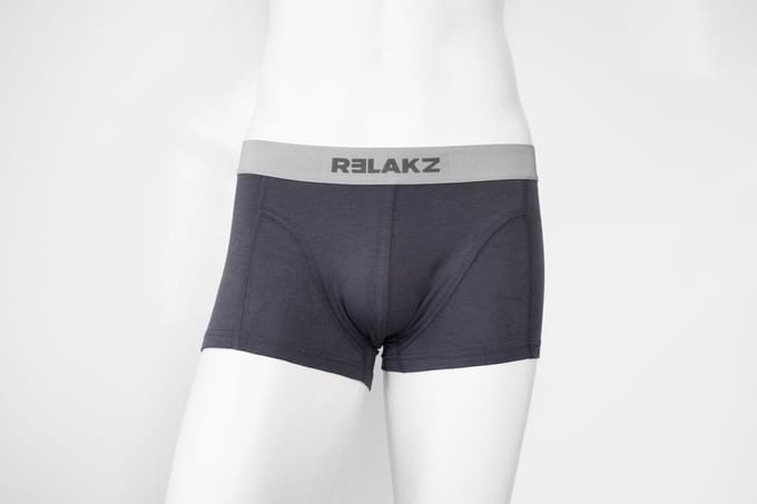RELAKZ Bamboe Katoen Heren Trunk Ink Blue M - 2-pack