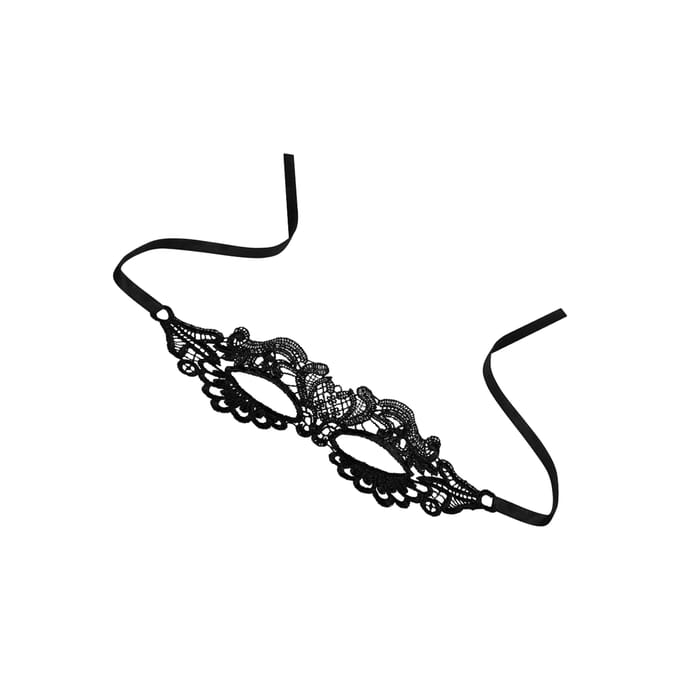 Amorable by Rimba - Kanten Oogmasker - One Size - Zwart