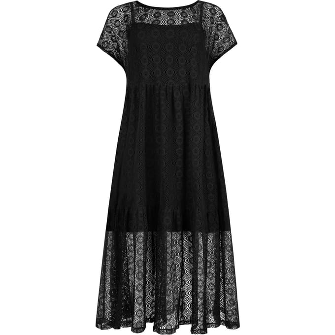Jurk Lisca Zomerse maxi-jurk met slipe mouwen Rimini