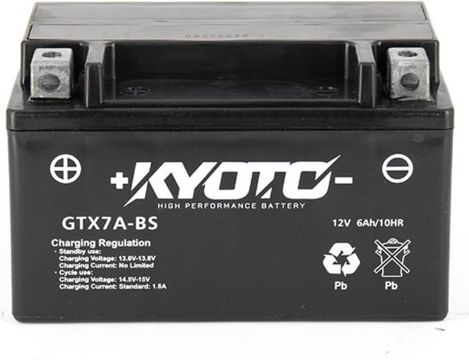 Batterie SLA Kyoto pour Scooter Sym 150 Attila 2000 à 2001 Neuf
