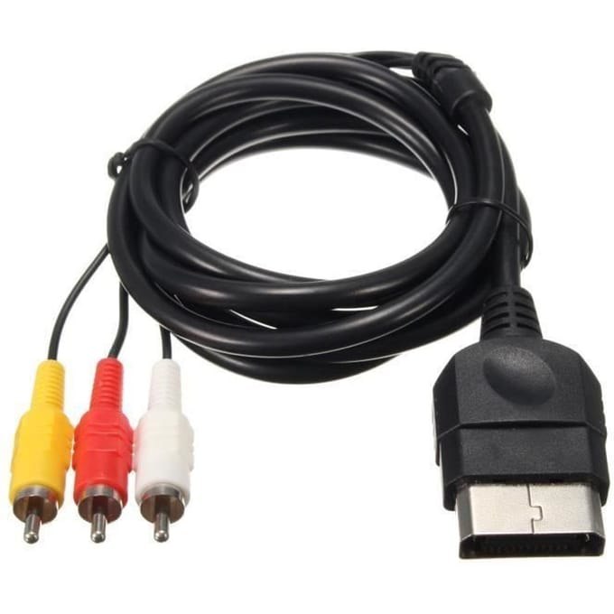 MM-6FT Composite AV Audio Video Connecteur Adaptateur Cable RCA Pour XBOX Classic 1