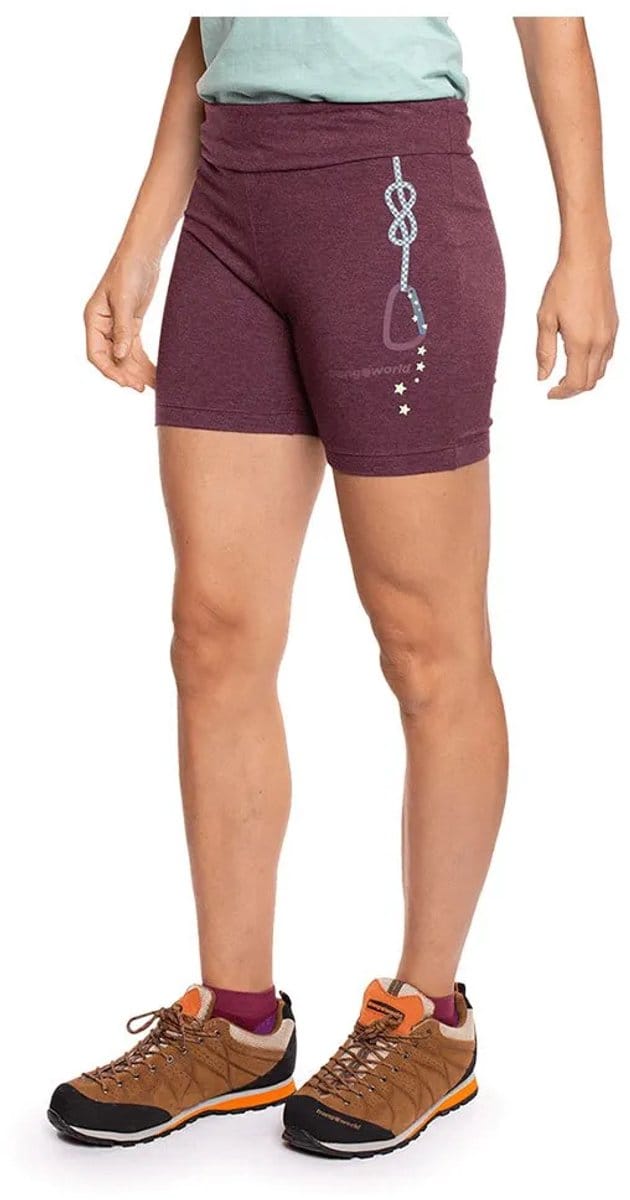 Trangoworld Passua Korte Broek Paars M Vrouw