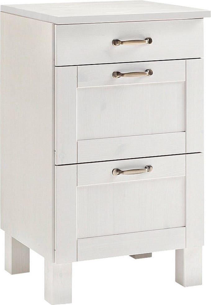 Alby-Kast - 3 Lades - Wit