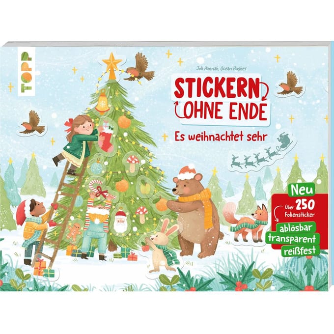 Boek "Stickern ohne Ende - Es weihnachtet sehr"