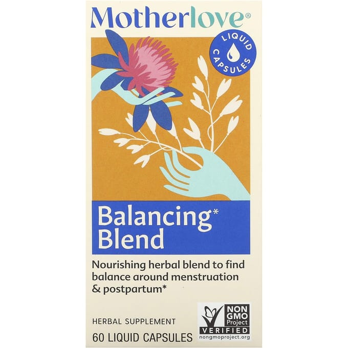 Motherlove, Balancerend Mengsel, 60 Vloeibare Capsules