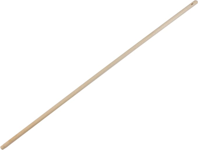 Buemag Bezemsteel universeel - hout - 120 cm - D24 mm