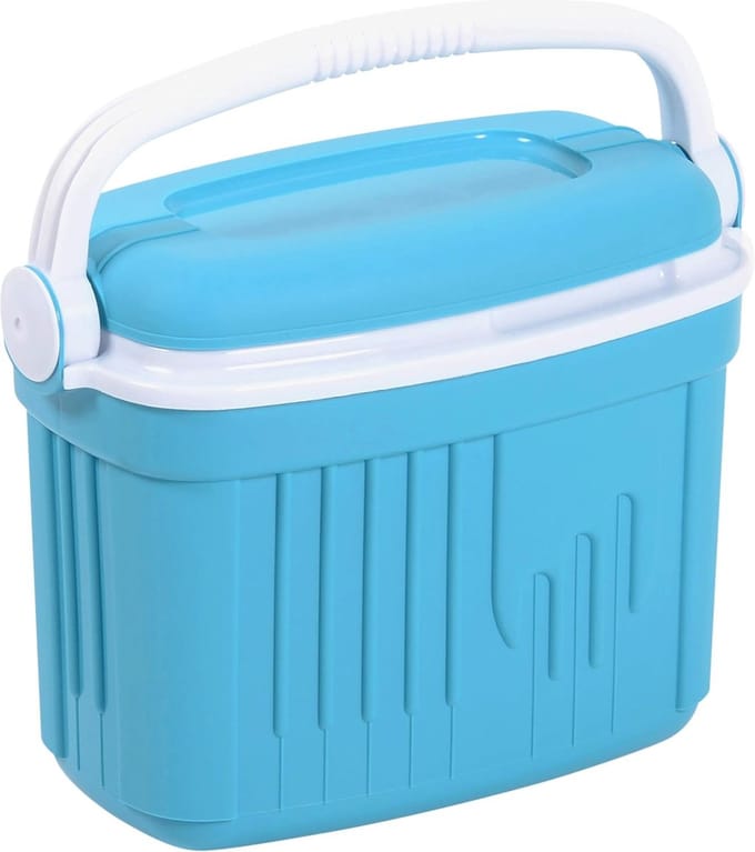 Koelbox 8 Liter - Turquoise Voor Volwassenen, Uniseks, Tot 9 Uur Koeling