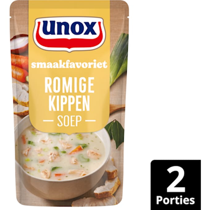 Soep romige kip