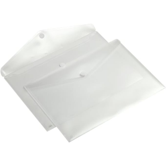 Enveloptas Europel A3 435x310mm dwars PP transparant wit