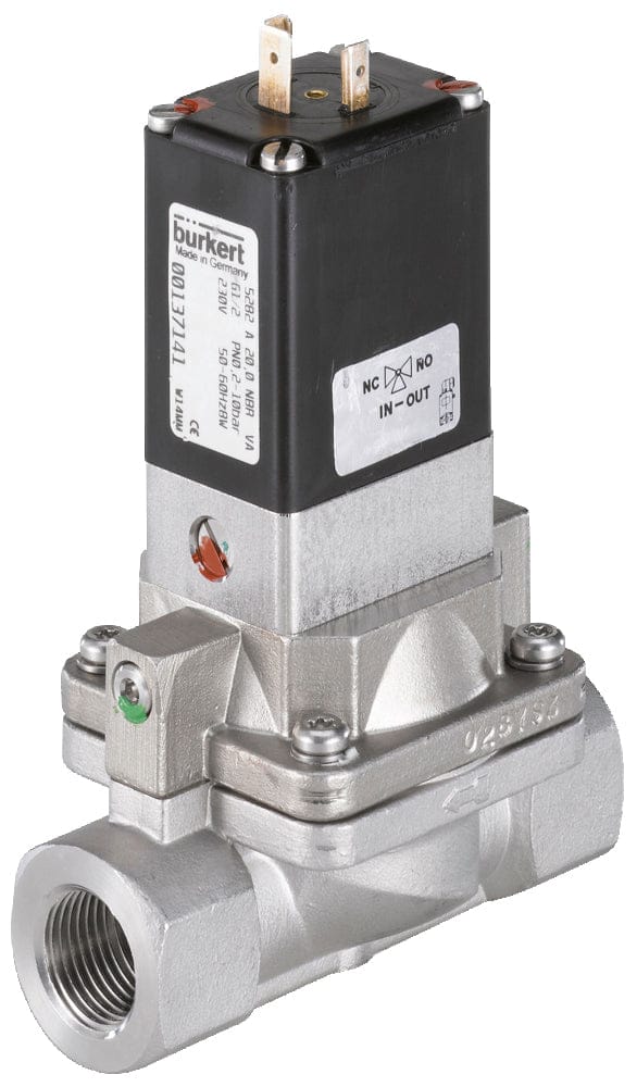 Magneetventiel G3/4'' NO RVS NBR 0.2-16bar/3-232psi 24VDC 5282 210838