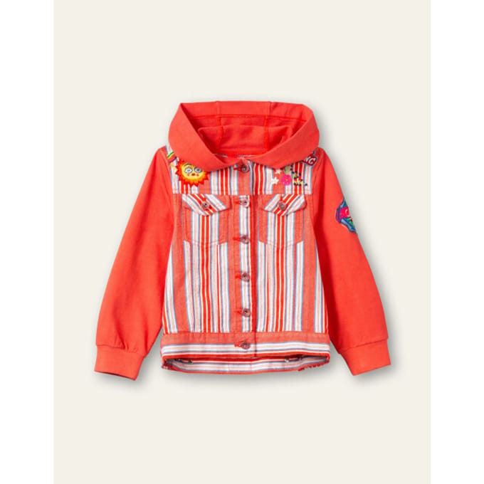 Oilily Create - jas - Meisjes - Rood - 104/4yr