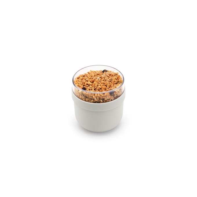Brabantia Make & Take Yoghurt Beker To Go - 500 ml - Kunststof - Light Grey
